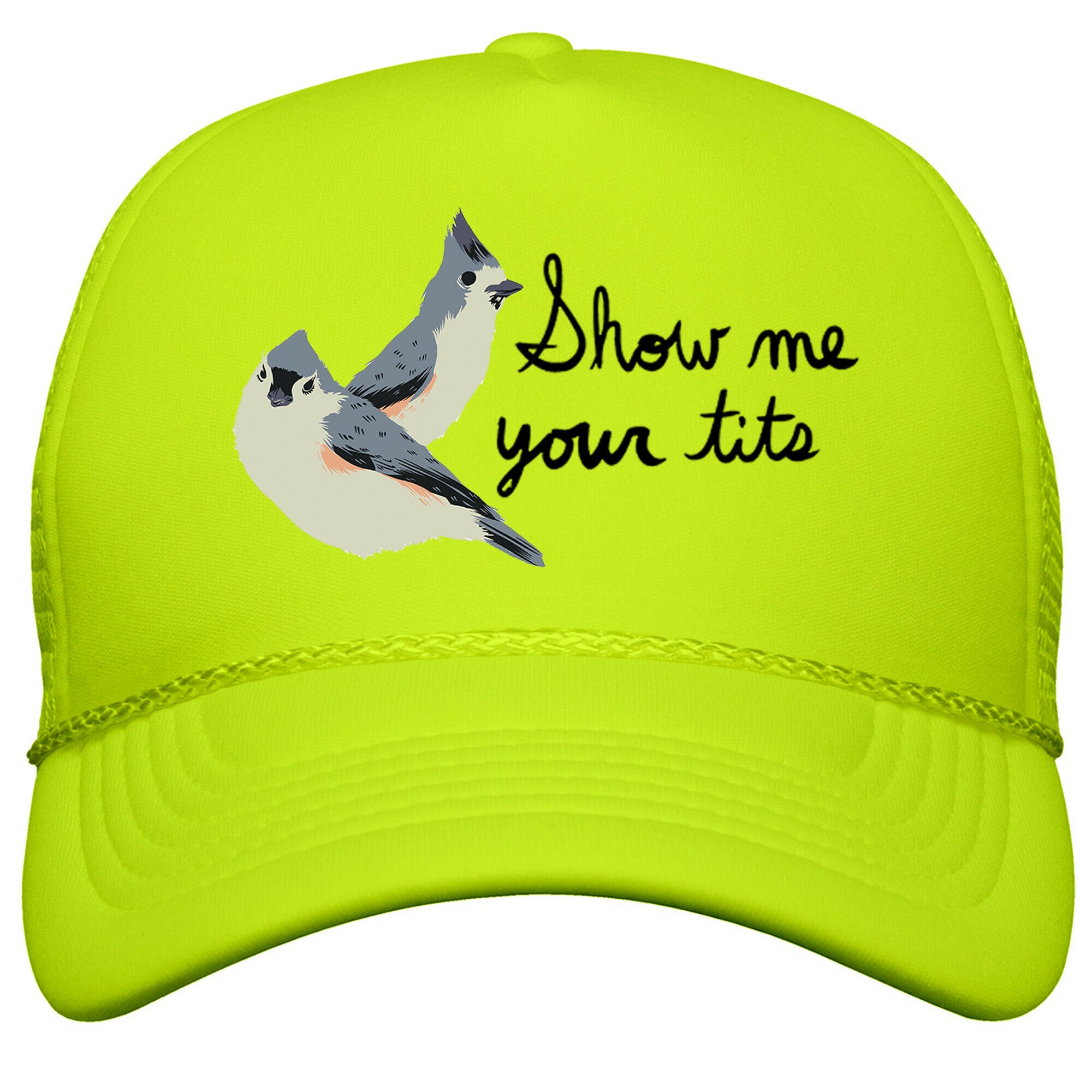 Show Me Your Tits Snapback Trucker Hat